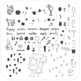 Hey Bartender (CjS-152) - CJS Medium Stamping Plate